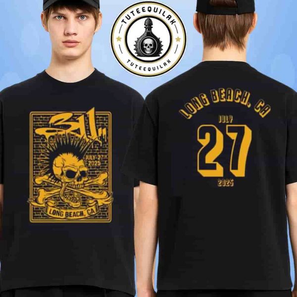 311 Band Venue Tee In Long Beach CA On July 27 2025 At Vans Warped Tour Two Sided T-Shirt