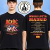 The Offspring Supercharged Worldwide In ’25 Mohawk Skull 2025 Tour Tee Merchandise Two Sided T-Shirt