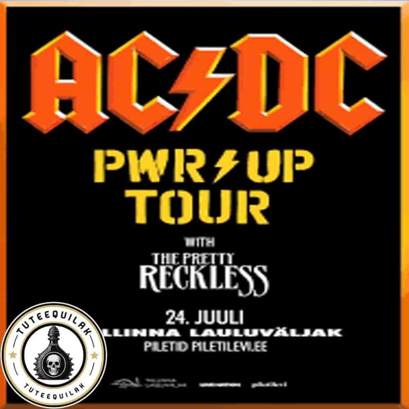 ACDC PWR UP World Tour 2025 in Tallinn – First Ever Concert in Estonia on July 24 Ticketing Info, Lineup