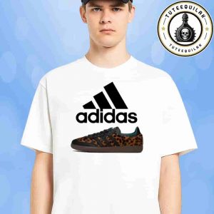 Adidas Originals Samba OG Black Green Leopard Sneaker T-Shirt