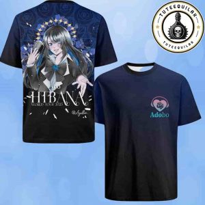 Adobo Hibana World Tour Merch 2025 Exclusive Tee Azallie Concert All Over Print T-Shirt