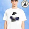 Air Jordan 1 Low GS Summit White Varsity Red Sneaker T-Shirt