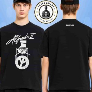 Alfredo II Babylon By Freddie Gibbs X The Alchemist Merch Two Sided T-Shirt