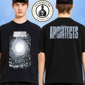 Architects Blackhole Nowhere To Go 2025 Black Merchandise Two Sided Unisex T-Shirt
