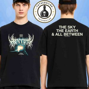 Architects Glow 2025 Black Merchandise Two Sided Unisex T-Shirt