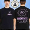 Architects The Sky The Earth And All Between 2025 Black Merchandise Two Sided T-Shirt