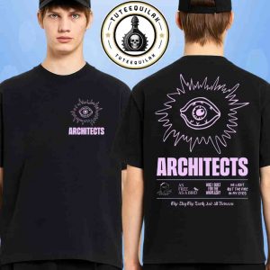 Architects The Eye Between 2025 Black Merchandise Two Sided Unisex T-Shirt