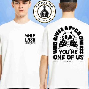 Architects Who Gives A Fuck Natural 2025 Merchandise Two Sided Unisex T-Shirt