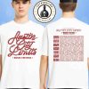 Coldplay Music Of The Spheres World Tour Dated List 2025 Venue Tee In Toronto ON At Rogers Stadium On July 7-12 Merchandise Two Sided Unisex T-Shirt