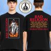 Bad Religion World Tour 2025 Exclusive Barbed Dove Tee Merch Two Sided T-Shirt