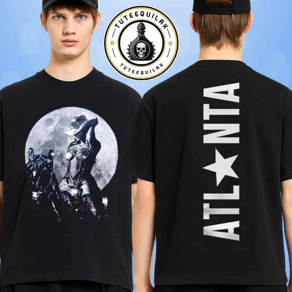 Beyonce Atlanta 2025 Cowboy Carter World Tour Exclusive Tee Iron Horse On July 12 2025 At Mercedes-Benz Stadium Merchandise Two Sided T-Shirt Beyonce Atlanta 2025 Cowboy Carter World Tour Exclusive Tee Iron Horse On July 12 2025 At Mercedes-Benz Stadium Merchandise Two Sided T-Shirt