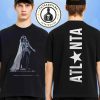 Beyonce Atlanta 2025 Cowboy Carter World Tour Venue Tee In Atlanta At Mercedes-Benz Stadium Merchandise Two Sided T-Shirt