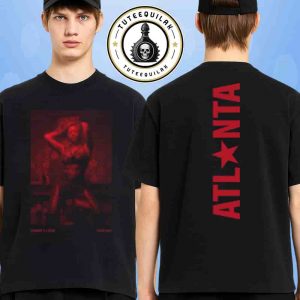 Beyonce Atlanta 2025 Cowboy Carter World Tour In Georgia At Mercedes-Benz Stadium On July 10-14 Merchandise Two Sided T-Shirt
