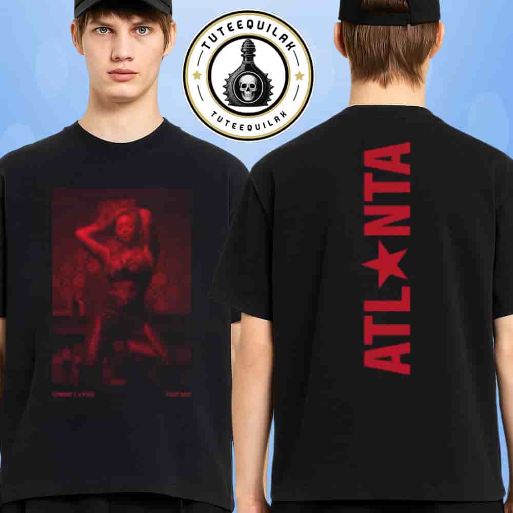 Beyonce Atlanta 2025 Cowboy Carter World Tour In Georgia At Mercedes-Benz Stadium On July 10-14 Merchandise Two Sided T-Shirt Beyonce Atlanta 2025 Cowboy Carter World Tour In Georgia At Mercedes-Benz Stadium On July 10-14 Merchandise Two Sided T-Shirt