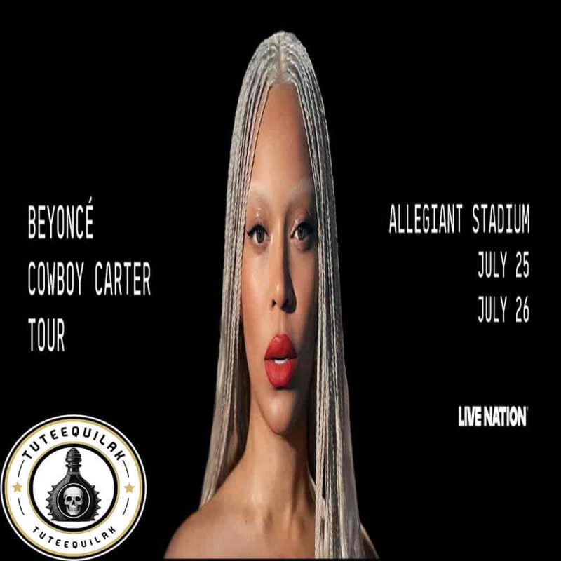 Beyonce Cowboy Carter World Tour 2025 Las Vegas On July 25 26 At Allegiant Stadium Dates Tickets Concert Guide