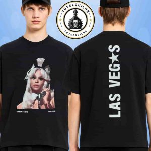 Beyonce Las Vegas 2025 Cowboy Carter Tour Merch Blonde Showgirl Venue Tee At Allegiant Stadium On July 25-26 2025 Two Sided T-Shirt