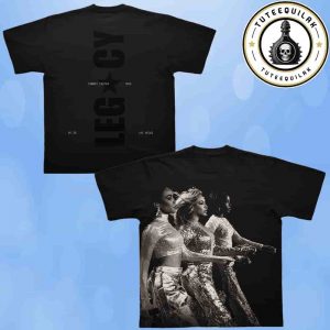 Beyonce Las Vegas Cowboy Carter Tour 2025 On July 26 Merch Legacy Black All Over Print T-Shirt