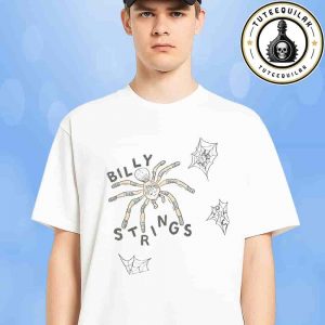 Billy Strings Australia And New Zealand Exclusive Tee Tour 2025 Merch Spider Tarantula By Hailey Miller Beiden Unisex T-Shirt