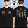 Guns N Roses Sofia 2025 Exclusive Two Sided T-Shirt Merch From Bulgaria Concert At Vasil Levski National Stadium On July 21