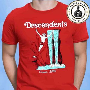 Descendents Denver 2025 Punk In The Park Festival On July 19 2025 Merch Diving Waterfall Unisex T-Shirt