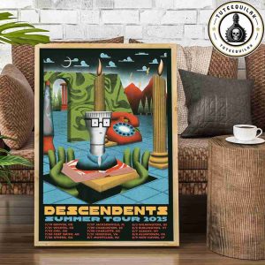 Descendents Summer Tour 2025 Full Dates And Locations List Decorative Poster Canvas