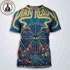 The Avett Brothers La Vista 2025 Concert Poster In Nebraska On July 17 2025 At The Astro All Over Print T-Shirt