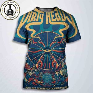 Dirty Heads Sacramento 2025 Live At California State Fair On July 16 2025 All Over Print T-Shirt