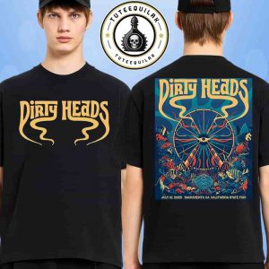 Dirty Heads Sacramento 2025 Live At California State Fair On July 16 2025 Merch Two Sided T-Shirt
