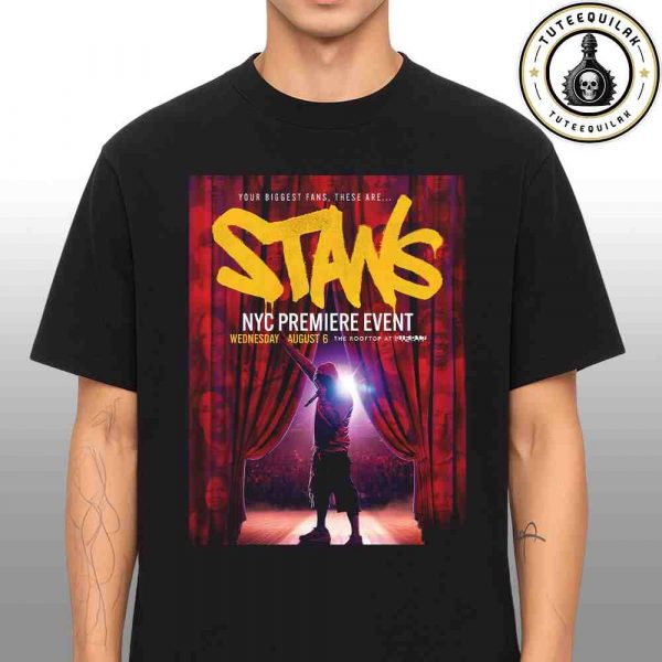 Eminem Shady Films Presents Stans Live August 6 2025 On The Rooftop At Pier 17 In The Seaport T-Shirt