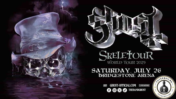 Experience GHOST Live in Nashville – Skeletour World Tour 2025 On July 26 – A Night of Rock Ritual Tickets Info