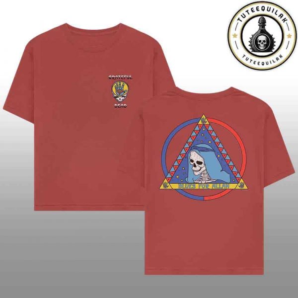 Grateful Dead Blues For Allah 50th Anniversary Collection Blues For Allah Two Sided T-Shirt