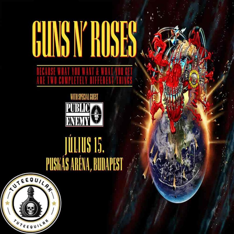 Guns N Roses Budapest 2025 Concert July 15 at Puskas Arena Tour Tickets Venue Guide