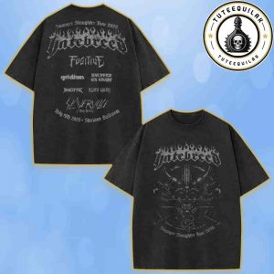 Hatebreed Sayreville 2025 Summer Slaughter Tour Venue Tee At Starland Ballroom On July 19 Merch Washed T-Shirt