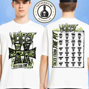 Hellfest 2026 Tales From The Pit Exclusive Tee XIX Edition Metal Merch Two Sided T-Shirt