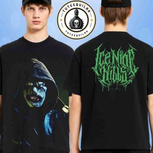 Ice Nine Kills The Great Unknown 2025 Exclusive Code Of Silence Tee Creepy Masked Merchandise Two Sided T-Shirt