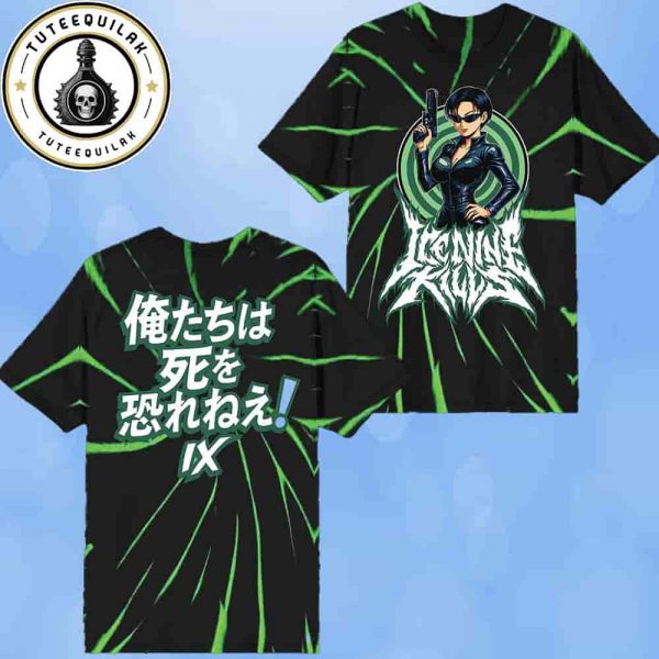 Ice Nine Kills The Great Unknown 2025 Exclusive Hook-Ups Tee Anime Matrix Merchandise Two Sided T-Shirt