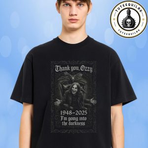 I’m Going Into The Darkness Ozzy Osbourne Tribute Shirt 1948–2025 For Heavy Metal Fans