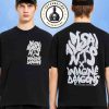 Imagine Dragons X ALLSAINTS Loom World Tour Dated List 2025 Merch Two Sided T-Shirt