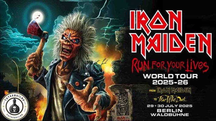 Iron Maiden Berlin 2025 Run For Your Lives Tour at Waldbuhne – Dates, Tickets Merch More
