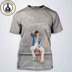 JVKE This Is What Touring Asia Feel Like Tour Dated List 2025 All Over Print T-Shirt