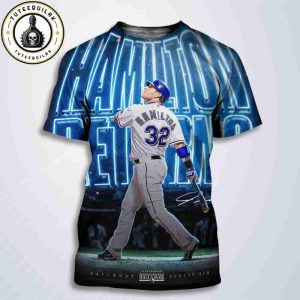 Josh Hamilton Coming Home Receive Texas Rangers Hall Of Fame 2025 All Over Print T-Shirt