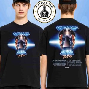 Kaytranada Justice Fall ’25 North America Tour Dated List 2025 Merch Two Sided T-Shirt