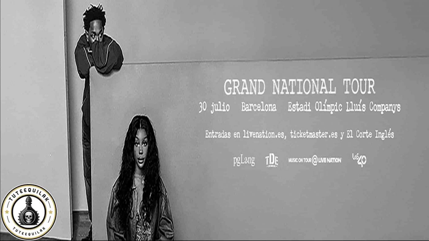 Kendrick Lamar and SZA Barcelona 2025 – Grand National Tour at Estadi Olimpic Lluis Companys