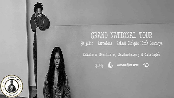 Kendrick Lamar and SZA Barcelona 2025 – Grand National Tour at Estadi Olimpic Lluis Companys
