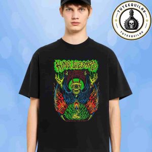 King Gizzard And The Lizard Wizard Concert Poster In New Haven CT On July 30 2025 At Westville Music Bowl Unisex T-Shirt