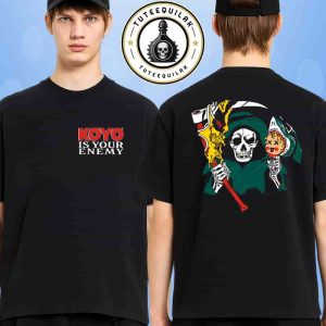 Koyo Is Your Enemy Exclusive Tee Death Tour 2025 Merch Two Sided T-Shirt