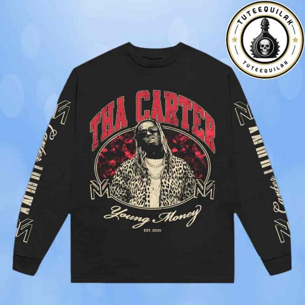 Lil Wayne Tha Carter VI Album 2025 Exclusive Long Sleeve Young Money Est 2005 Merchandise Unisex T-Shirt