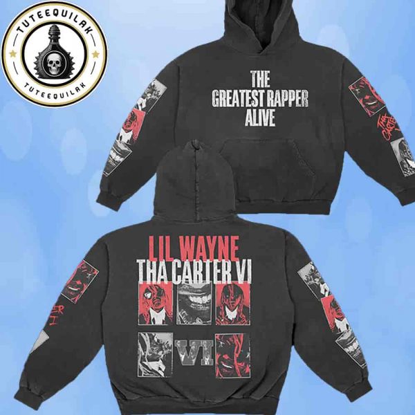 Lil Wayne Tha Carter VI Album 2025 TGRA Iconic Hoodie Merchandise Two Side T-Shirt