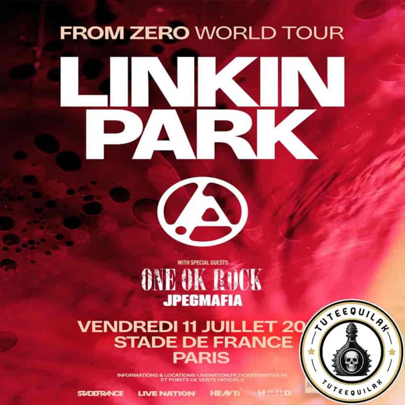 Linkin Park From Zero Tour Paris 2025 Live on July 11 at Stade de France with Emily Armstrong Full Setlist Preview