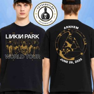 Linkin Park From Zero World Tour 2025 Exclusive Tee In Arnhem Netherlands On June 26 At GelreDome Merchandise Two Sided Unisex T-Shirt